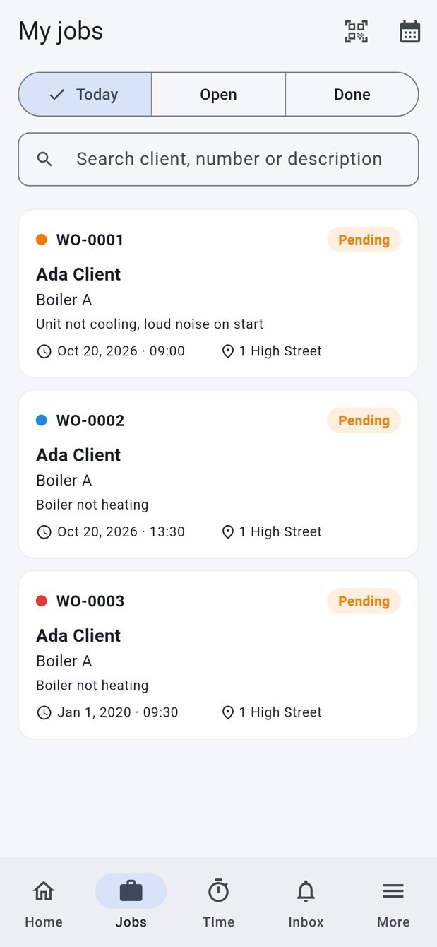 Technician app jobs